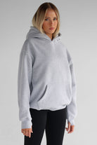 Signature Hoodie - Heather Grey - LEELO ACTIVE