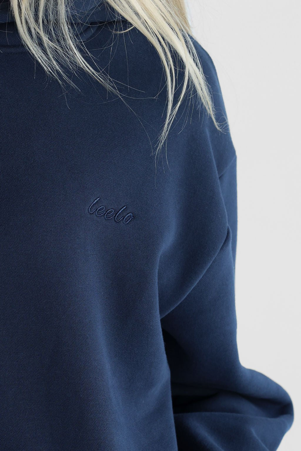 Signature Hoodie - Navy - LEELO ACTIVE