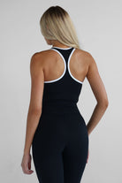 Signature Racer Back Tank - Oreo - LEELO ACTIVE