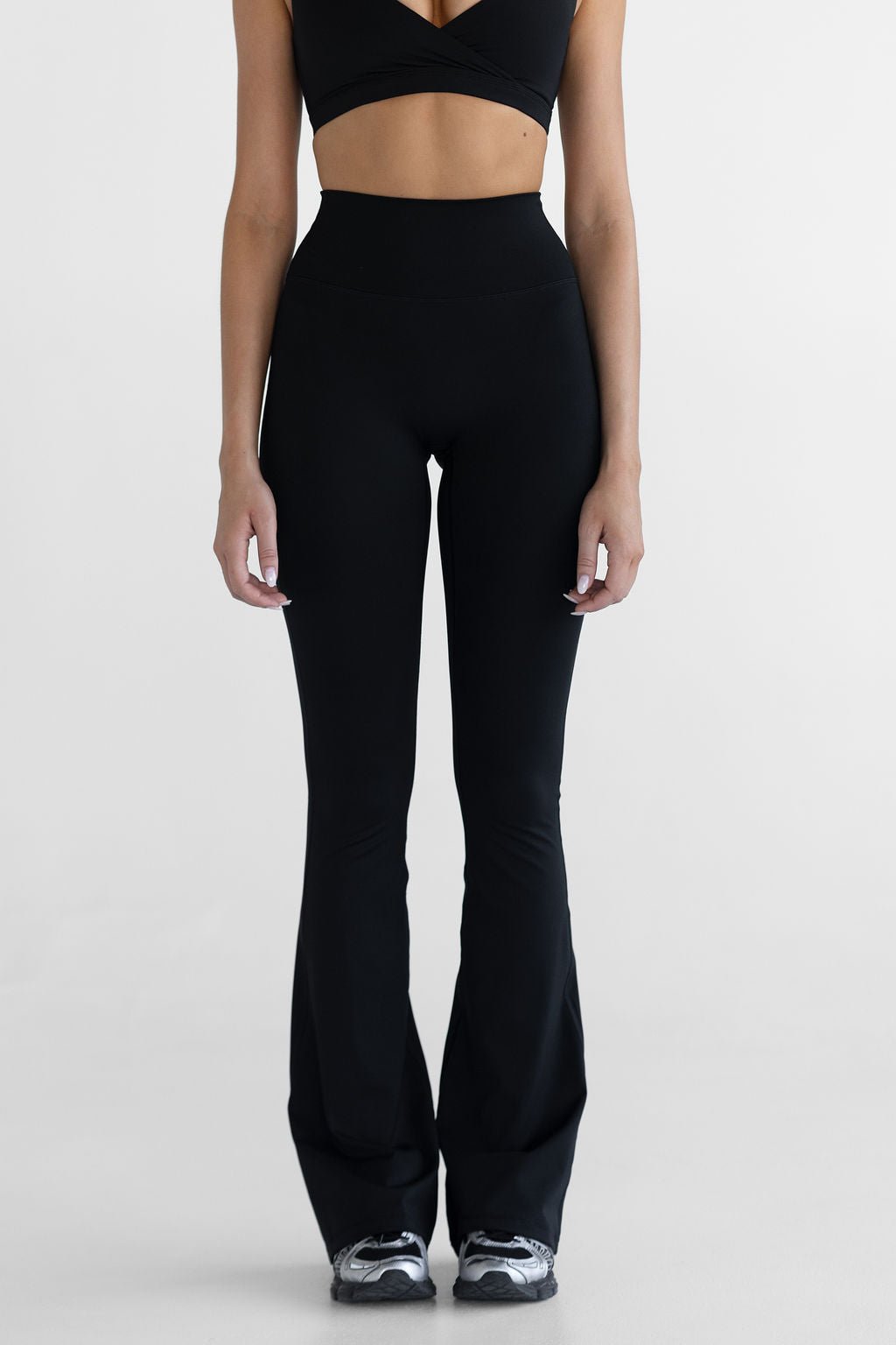 TALL Sculpt Flare Leggings - Black - LEELO ACTIVE