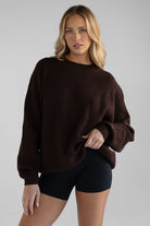 The Cosy Knit - Dark Chocolate - LEELO ACTIVE
