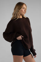 The Cosy Knit - Dark Chocolate - LEELO ACTIVE