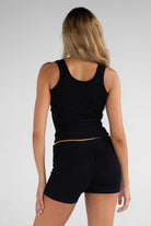 The Lounge Shorts - Black - LEELO ACTIVE
