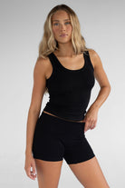 The Lounge Shorts - Black - LEELO ACTIVE
