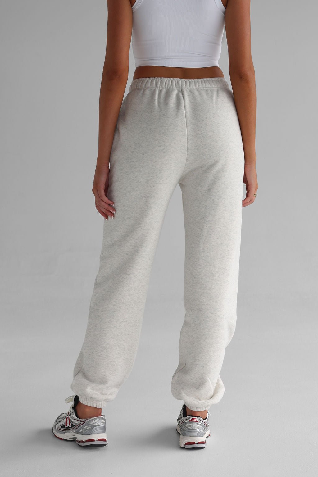 The Pilates Collection Cuffed Sweatpants - Oatmeal - LEELO ACTIVE