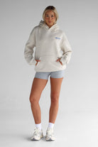 The Pilates Collection Hoodie - Oatmeal - LEELO ACTIVE