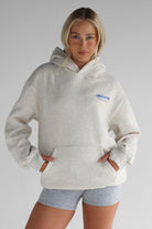 The Pilates Collection Hoodie - Oatmeal - LEELO ACTIVE