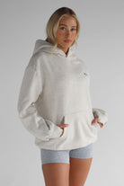 The Pilates Collection Hoodie - Oatmeal - LEELO ACTIVE