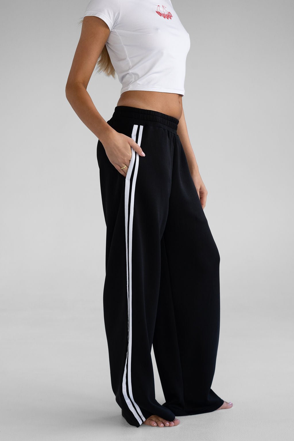 Track Star Pants - Black - LEELO ACTIVE