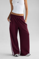 Track Star Pants - Cherry Cola - LEELO ACTIVE