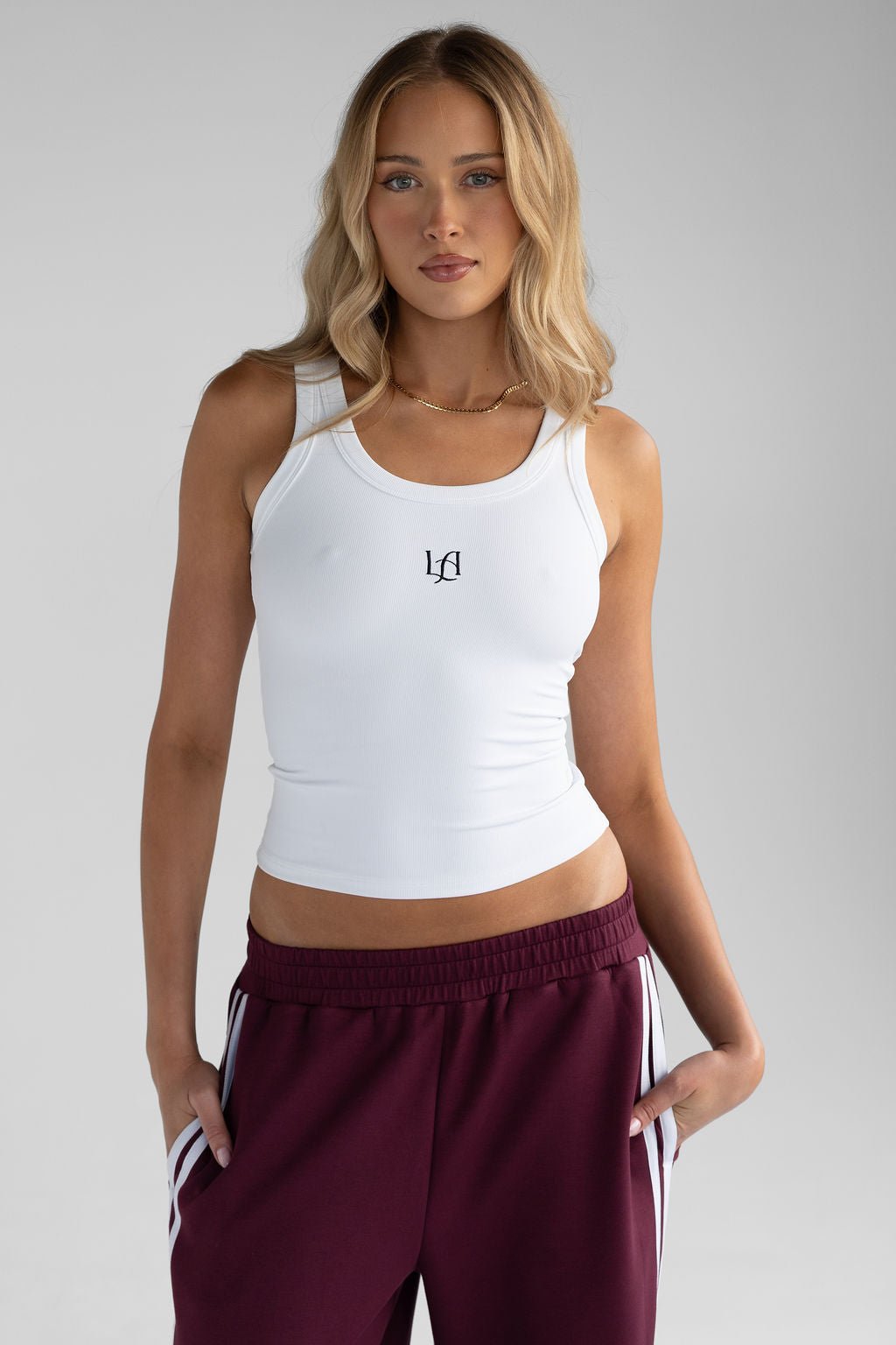 Track Star Pants - Cherry Cola - LEELO ACTIVE