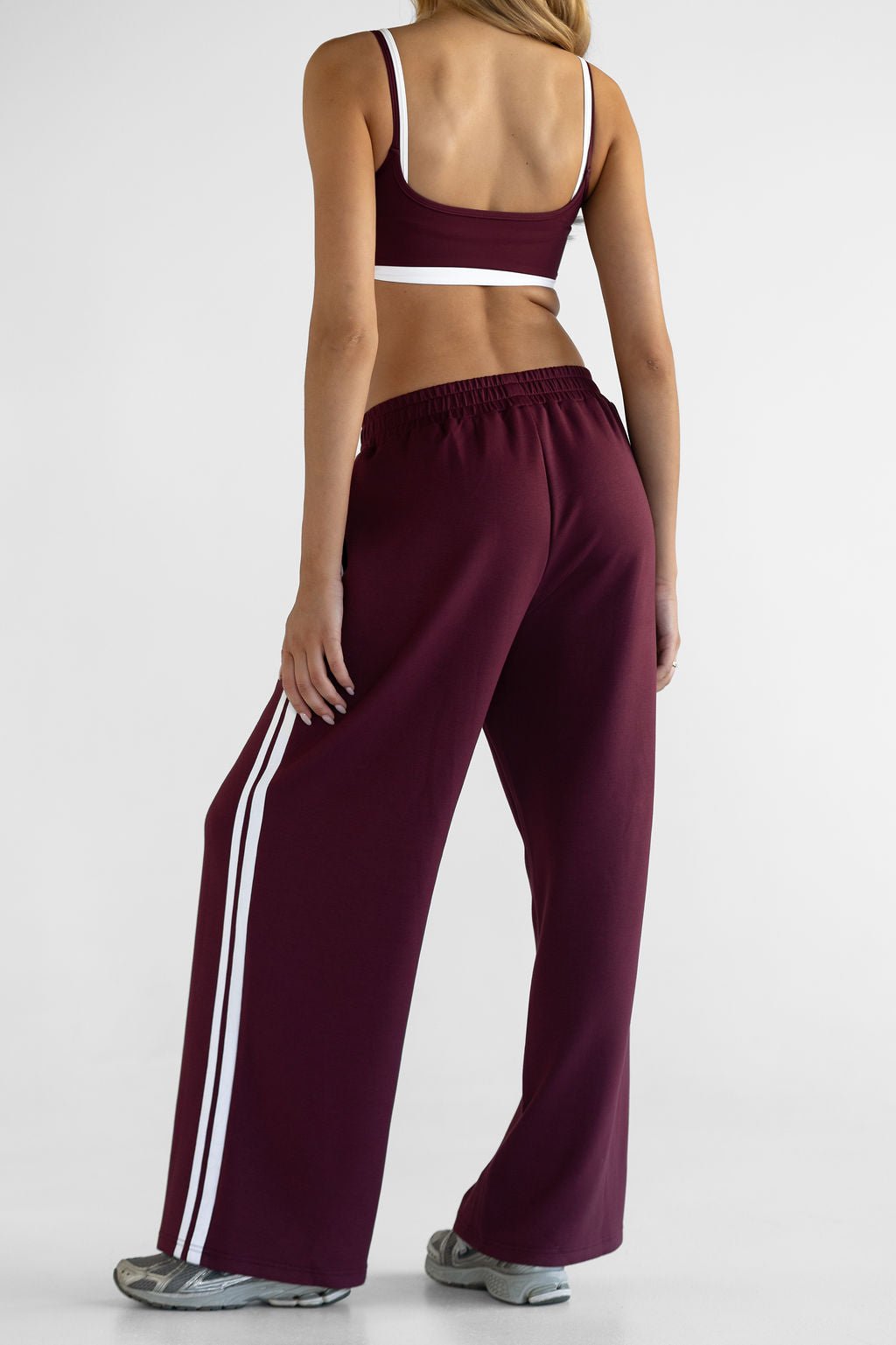Track Star Pants - Cherry Cola (PRE - ORDER) - LEELO ACTIVE