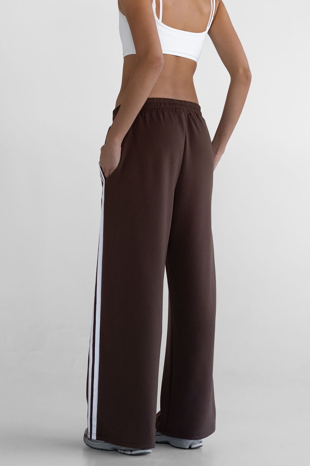 Track Star Pants - Dark Chocolate - LEELO ACTIVE