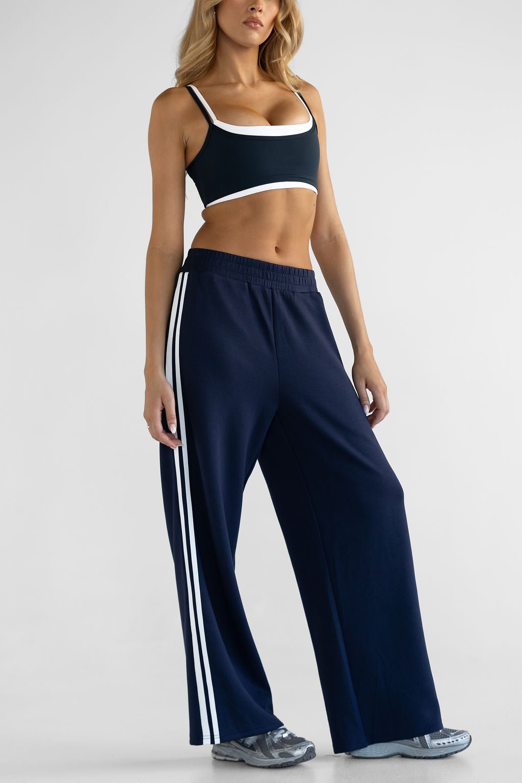 Track Star Pants - Navy (pre - order) - LEELO ACTIVE