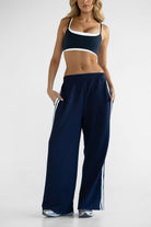 Track Star Pants - Navy (pre - order) - LEELO ACTIVE
