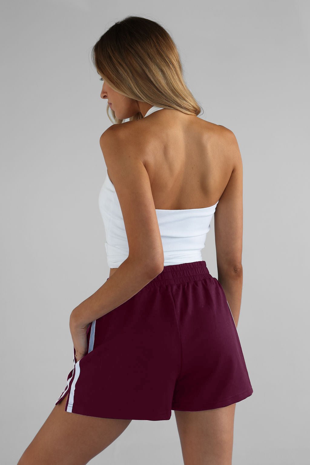 Track Star Shorts - Cherry Cola (pre - order) - LEELO ACTIVE