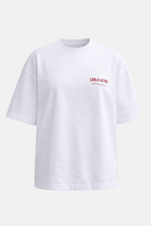 V6 Pilates Collection Chilli Tee - White - LEELO ACTIVE