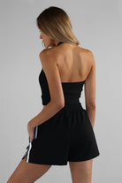 Wrap Halter Top - Black - LEELO ACTIVE