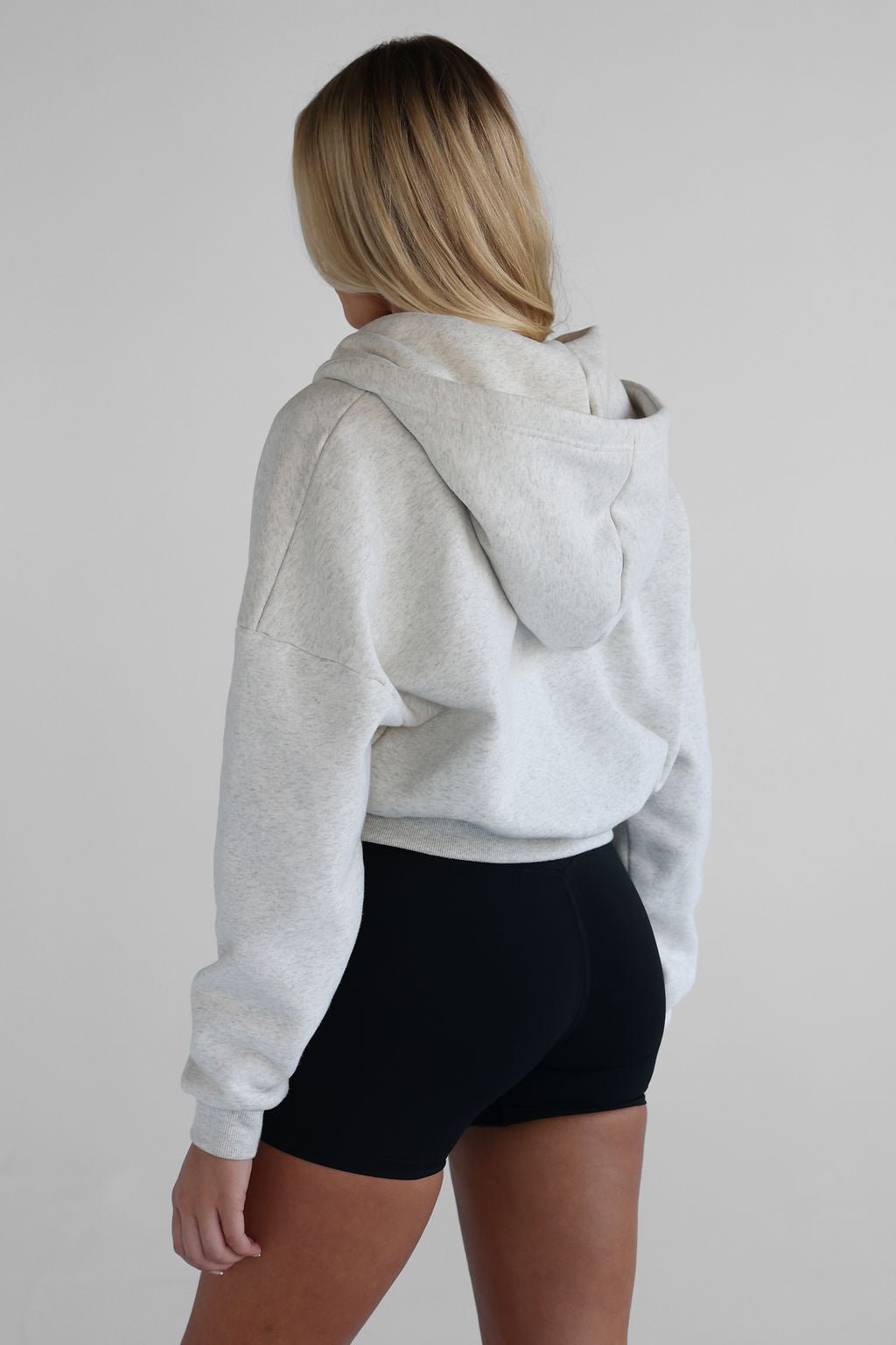 Zip Hoodie - Oatmeal SHIPPING 25/06 - LEELO ACTIVE