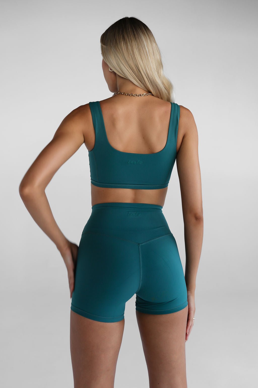 5" Bike Shorts - Emerald - LEELO ACTIVE