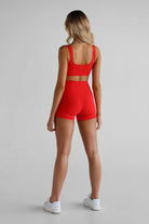 5" Bike Shorts - Scarlet, PRE ORDER - LEELO ACTIVE