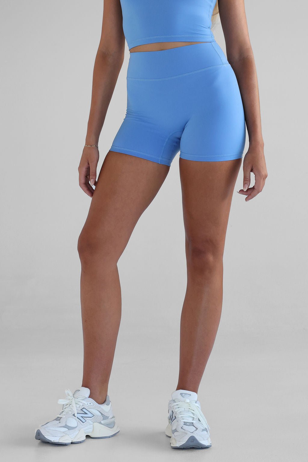 5" Signature Bike Shorts - Arctic Blue SHIPPING FROM 12/02 - LEELO ACTIVE