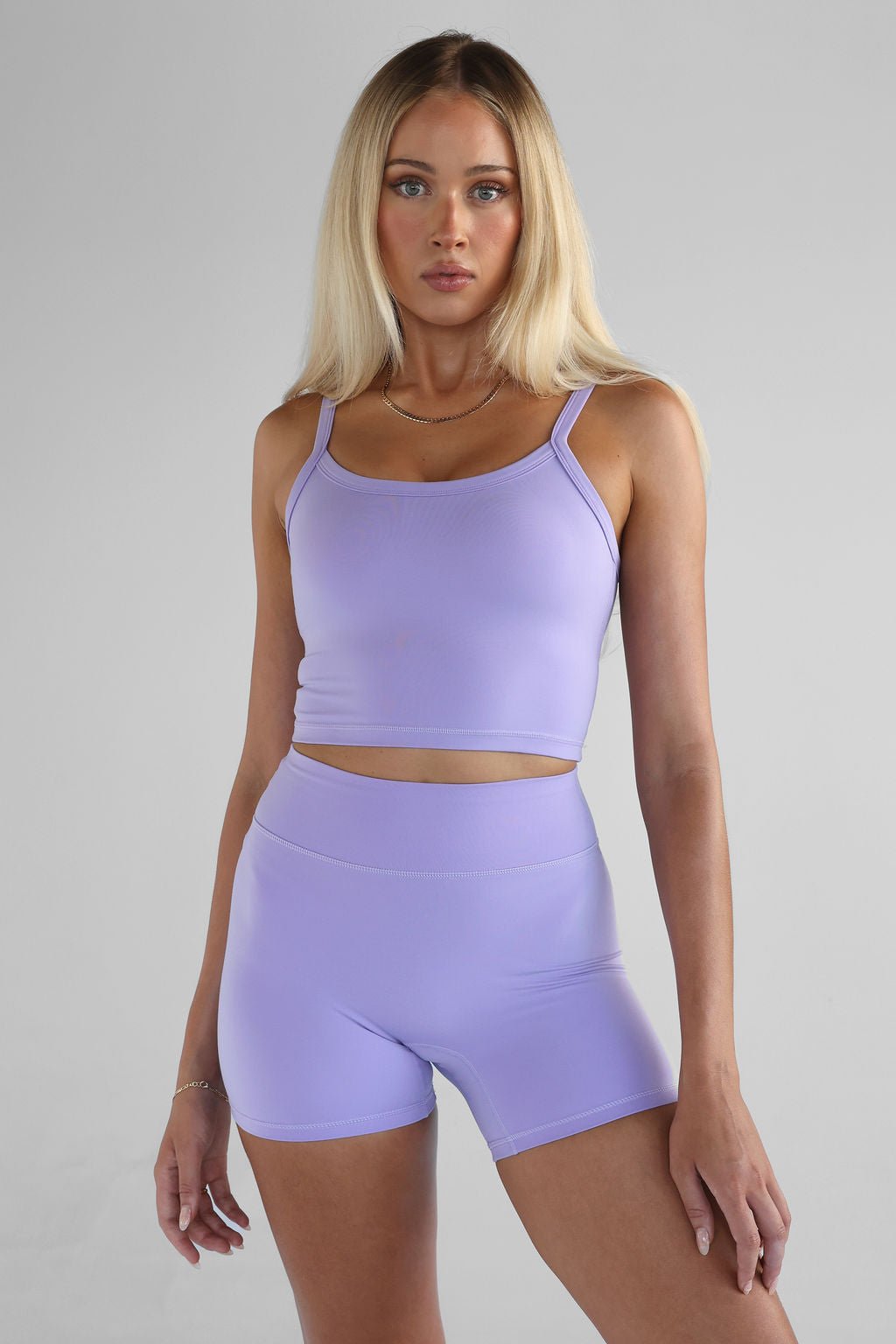 5" Signature Bike Shorts - Lilac SHIPPING FROM 12/02 - LEELO ACTIVE
