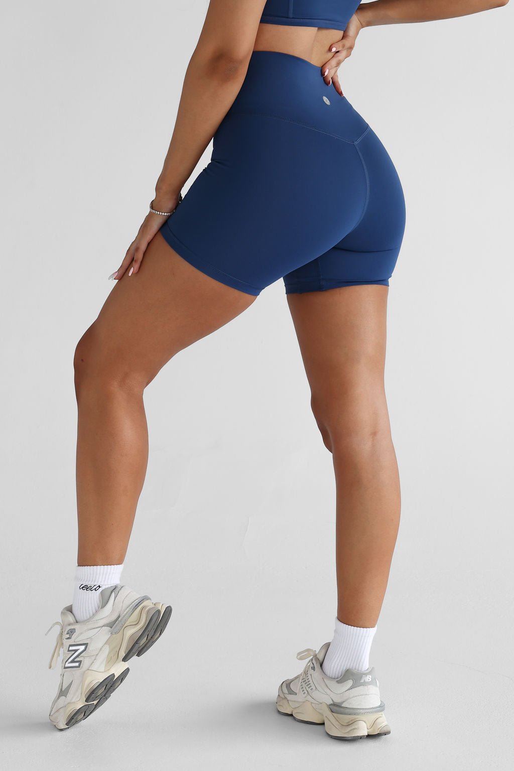 6" Bike Shorts - Royal Blue - LEELO ACTIVE