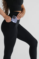 7/8 Pocket Leggings - Black - LEELO ACTIVE