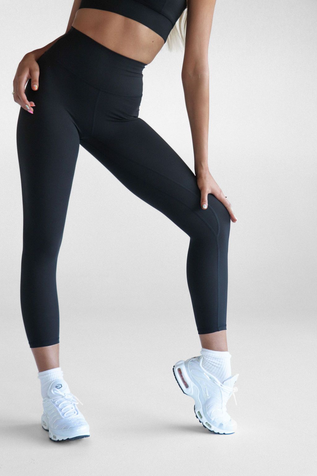 Athletic Works Workout Leggings Black - $8 - From Lilian