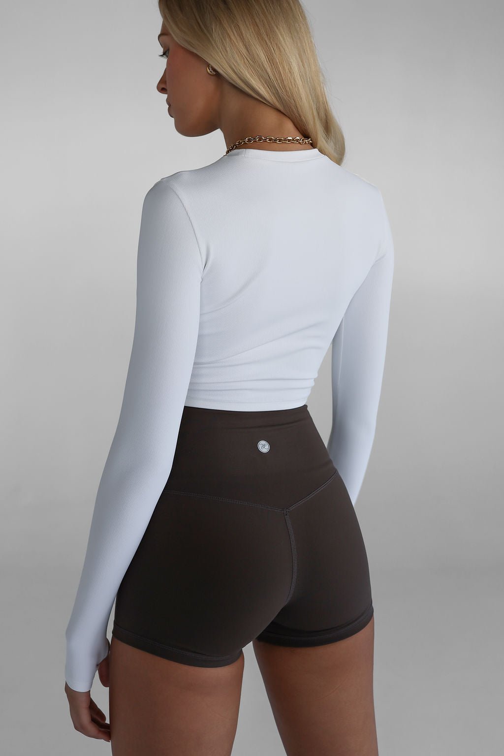 Booty Shorts - Mocha - LEELO ACTIVE