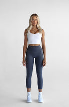 Charcoal Pocket Leggings - 7/8 length - LEELO ACTIVE