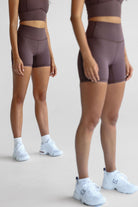 Espresso Bike Shorts - LEELO ACTIVE