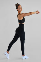 Extra High Waist Leggings - Black - LEELO ACTIVE