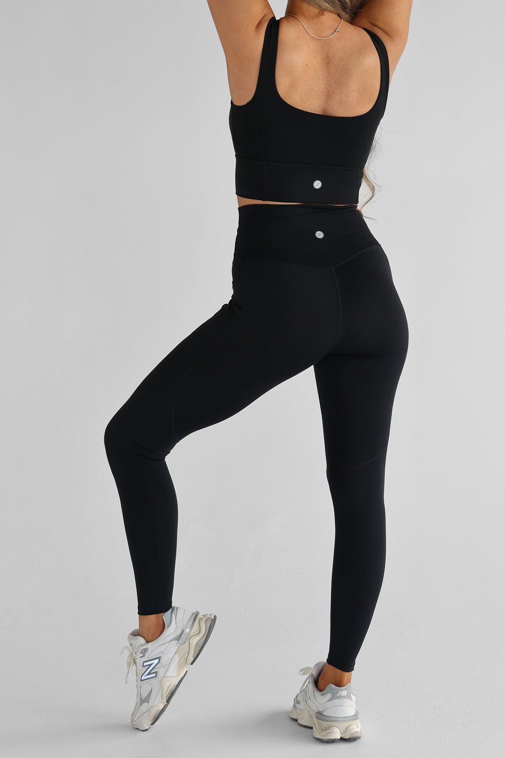 Full Length Pocket Leggings - Black - LEELO ACTIVE