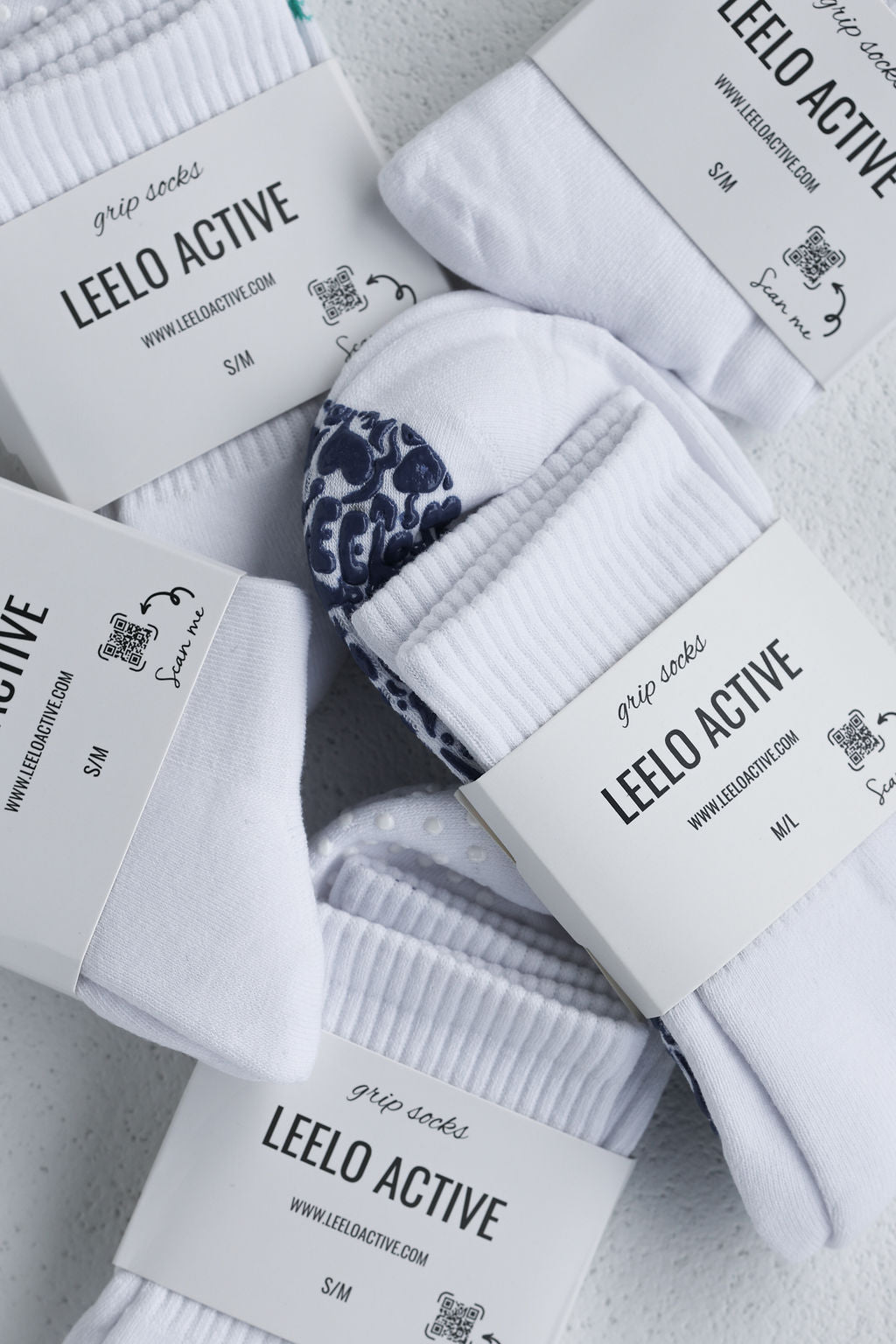 Grip Socks - The Design Collection - LEELO ACTIVE