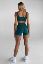 Luxe Crop - Emerald - LEELO ACTIVE