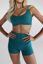 Luxe Crop - Emerald - LEELO ACTIVE