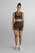 Luxe Signature Crop - Mocha - LEELO ACTIVE