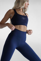 Midnight Blue Full Length Leggings - LEELO ACTIVE