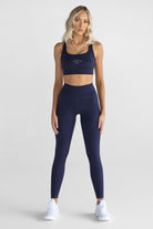 Midnight Blue Full Length Leggings - LEELO ACTIVE