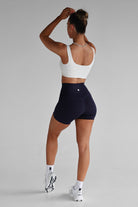 Midnight Blue Pocket Bike Shorts - LEELO ACTIVE