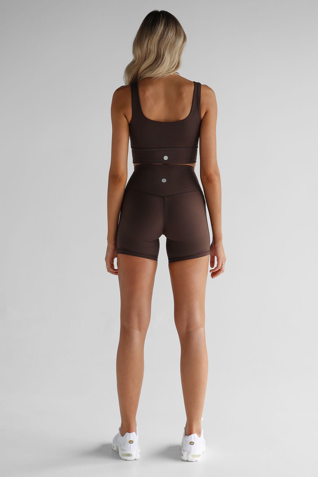 Mocha Pocket Bike Shorts - LEELO ACTIVE