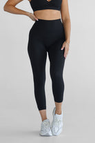 SCULPT 7/8 Leggings - Black - LEELO ACTIVE