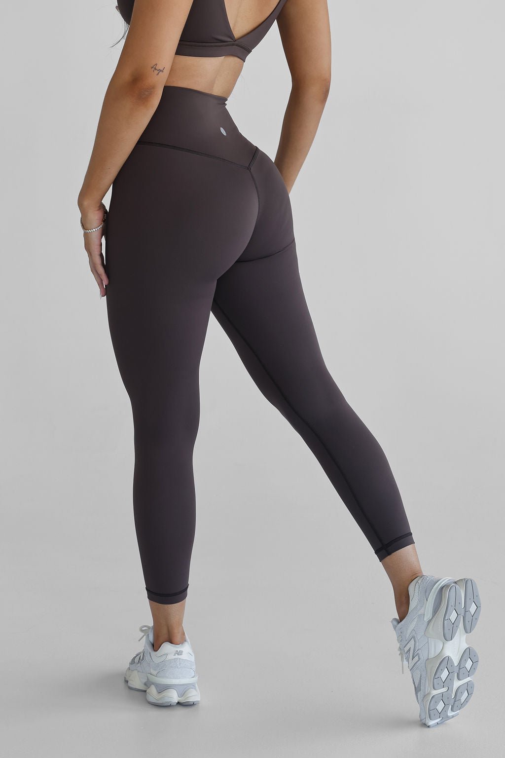 SCULPT 7/8 Leggings - Dark Chocolate - LEELO ACTIVE