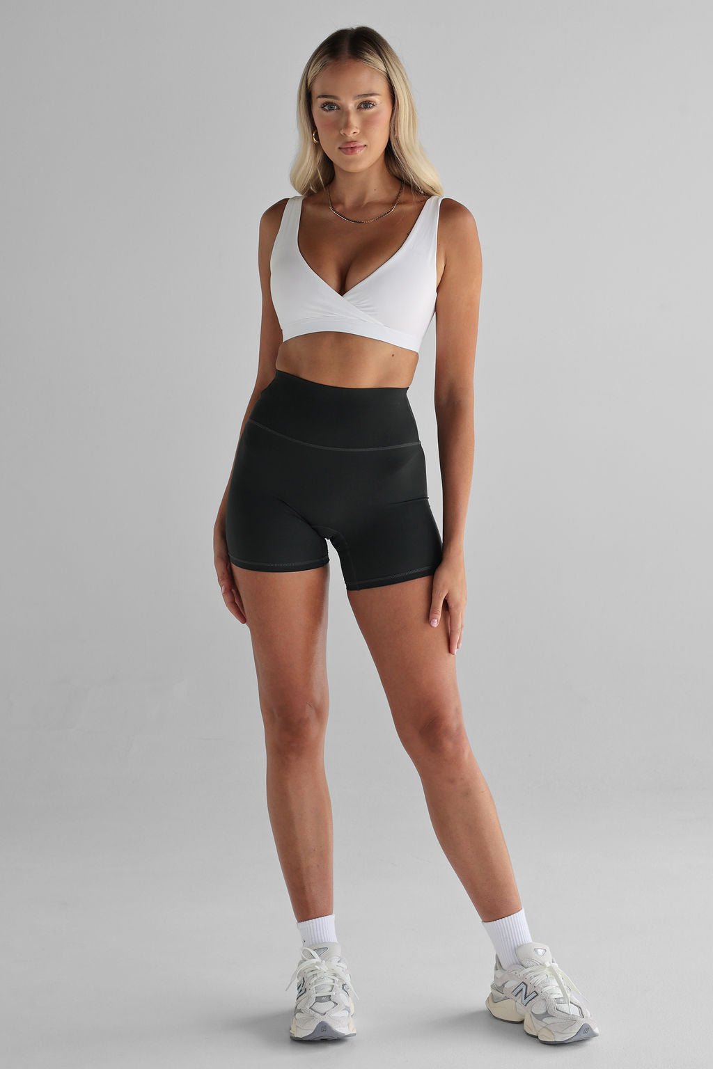 SCULPT Bike Shorts - Deep Forrest - LEELO ACTIVE