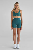 SCULPT Bike Shorts - Emerald - LEELO ACTIVE