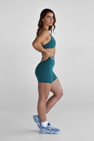 SCULPT Bike Shorts - Emerald - LEELO ACTIVE