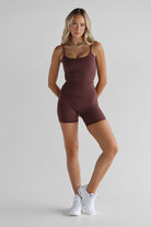 SCULPT Bike Shorts - Espresso - LEELO ACTIVE