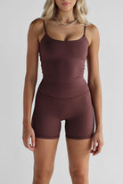 SCULPT Bike Shorts - Espresso - LEELO ACTIVE